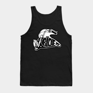 Motorcycle Chrome Tank Bike Rider Tank Top